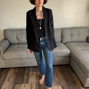 Quince 100% European Linen Blazer XS NWT